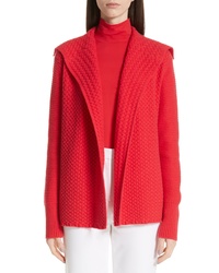 St. John Collection Cable Knit Cardigan