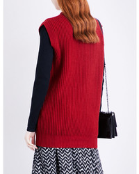 Max Mara Alpe Oversized Wool And Cashmere Blend Top