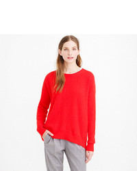 J.Crew Collection Cashmere Oversize Ribbed Sweater