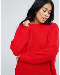 Asos Curve Curve Oversized Chunky Sweater