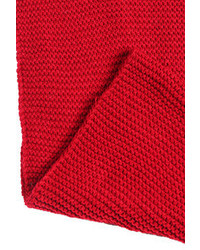Fashion Knit Red Scarf