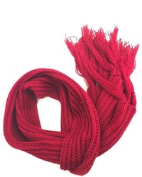 Red Knit Scarf