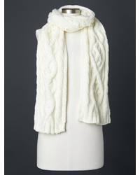 Gap Solid Cable Knit Scarf