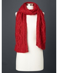 Gap Solid Cable Knit Scarf