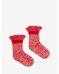 Alexander McQueen Tweed Ankle Socks