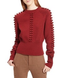 Chloé Chloe Bobble Knit Sweater