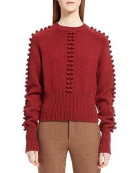 Chloé Chloe Bobble Knit Sweater