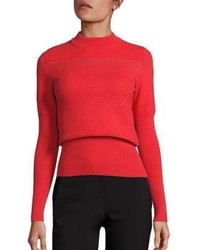 Carven Multipoint Fine Knit Sweater