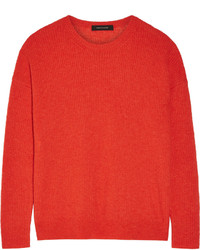 Cédric Charlier Ribbed Knit Sweater Red
