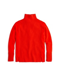 J.Crew Mock Neck Cashmere Sweater
