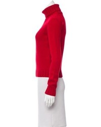 Dolce & Gabbana Rib Knit Turtleneck Sweater