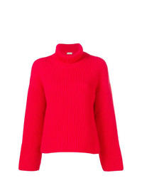 MRZ Ribbed Knit Roll Neck Sweater