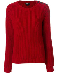 A.P.C. Side Buttoned Knit Jumper