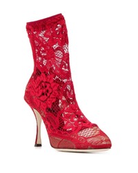 Dolce & Gabbana Lace Boots