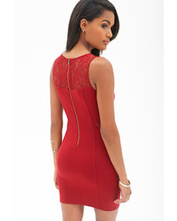 Forever 21 Dynamite Lace Bodycon Dress