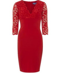 Amy Childs Mabel Lace Scallop Bodycon