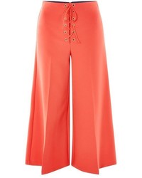 Red Lace Culottes