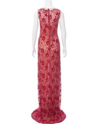 Gucci Beaded Lace Gown