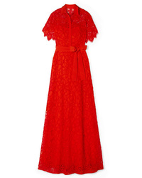 Lela Rose Corded Lace Gown