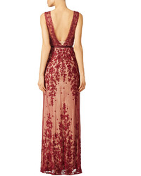 Catherine Deane Red Amira Gown