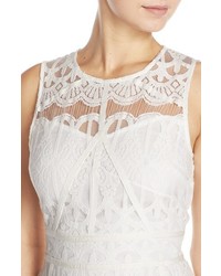 Adelyn Rae Adelyn R Sleeveless Lace Fit Flare Dress