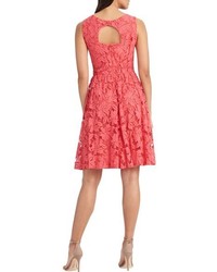 Donna Morgan Lace Fit Flare Dress
