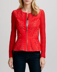 Erin Fetherston Lenore Lace Fit And Flare Jacket