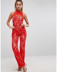 PrettyLittleThing Lace Jumpsuit