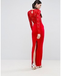 Asos Tall Asos Tall Soft Lace Top Maxi Dress