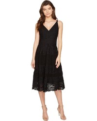 Adelyn Rae Adelyn R Laureen Woven Lace Midi Fit And Flare