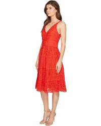 Adelyn Rae Adelyn R Laureen Woven Lace Midi Fit And Flare