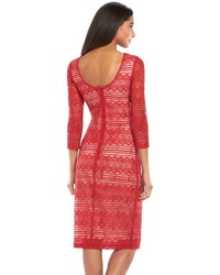 Chaya Sequin Lace Midi Dress