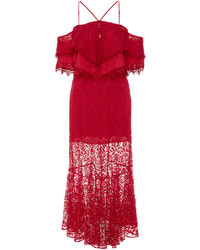 Alice McCall Electric Woman Halter Lace Dress