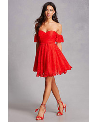 Forever 21 Lace Sweetheart Dress