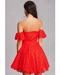Forever 21 Lace Sweetheart Dress