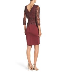 Tadashi Shoji Lace Sheath Dress