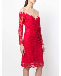 Olvi´S Off Shoulder Floral Lace Dress