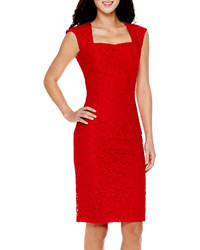 red dresses in jcpenney