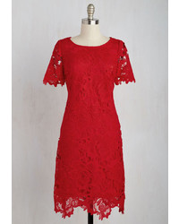 Donna Ricco  Maia A Thing Of Ruby Dress