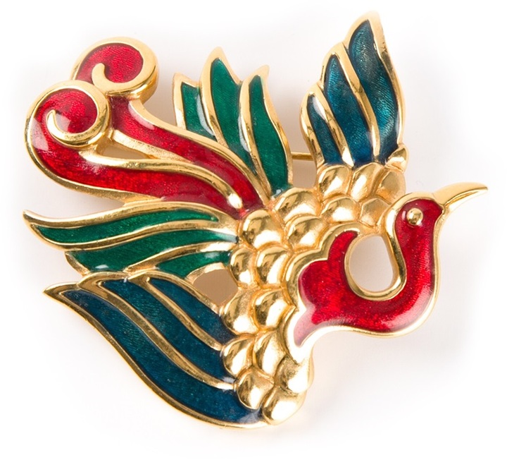 Lanvin Vintage Bird Brooch | Where to buy & how to wear