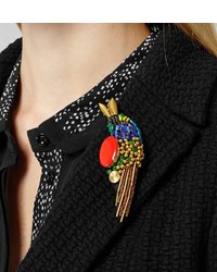 Reiss Mindy Parrot Embellished Brooch