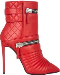 Giuseppe Zanotti Quilted Moto Ankle Boots