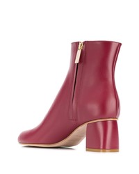 RED Valentino Round Toe Ankle Boots
