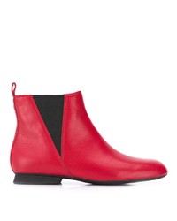 Camper Square Toe Ankle Boots