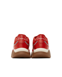 Versace Red Squalo Sneakers