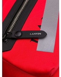 Lanvin Censored Logo Backpack