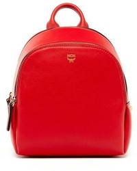 MCM Mini Duchess Leather Backpack