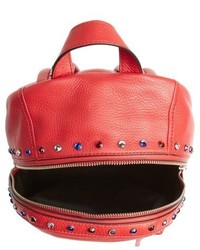 Marc Jacobs Pyt Leather Backpack Red