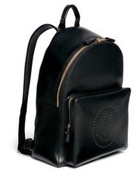 Anya Hindmarch Smiley Leather Backpack