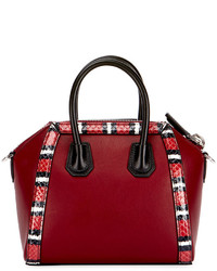 Givenchy Antigona Mini Snake Trim Satchel Bag